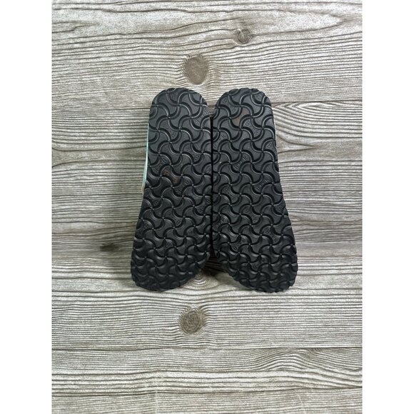 Birkenstock Papillio Florida Blue Pixel Women’s Sandals Soft Bed Size 37 - Picture 7 of 8